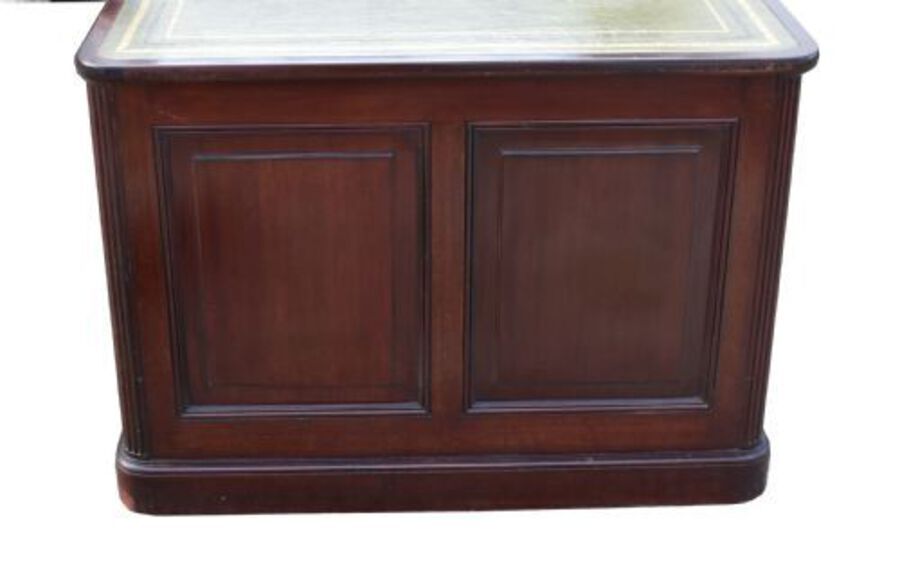 Antique Victorian Mahogany Partners Desk