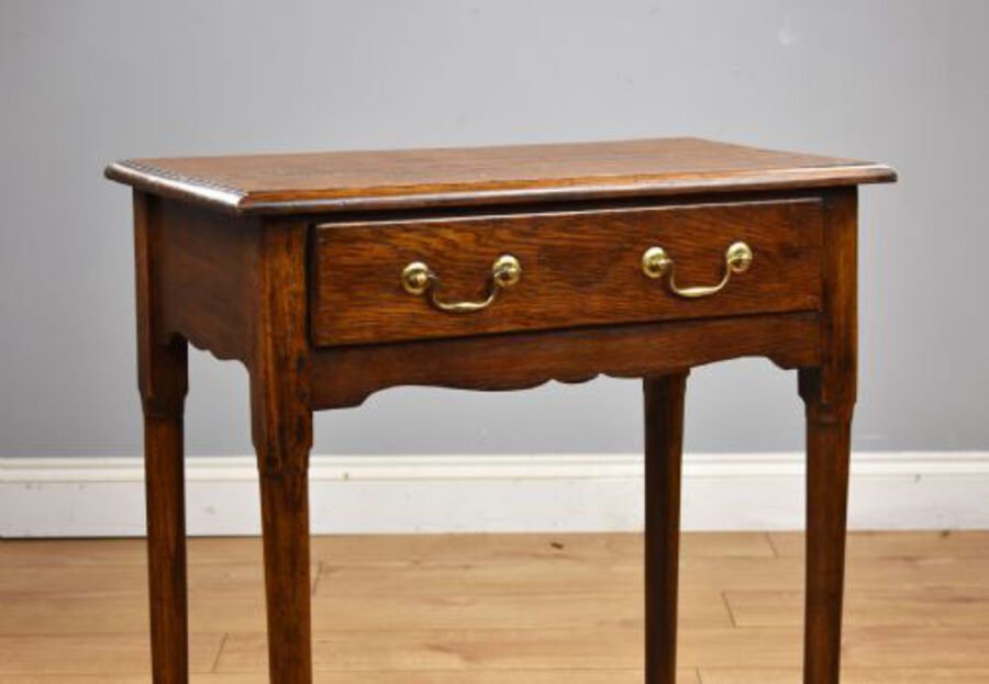 Antique Mid 18th Century Oak Lowboy