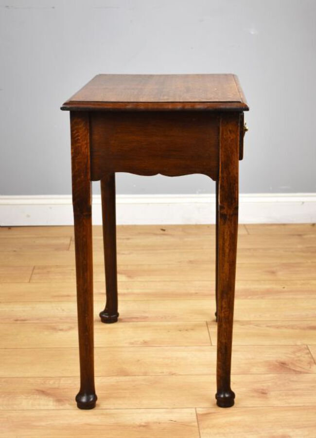Antique Mid 18th Century Oak Lowboy