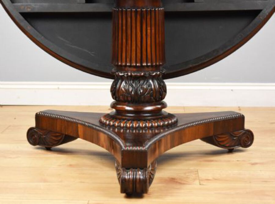Antique Regency Rosewood Breakfast Table