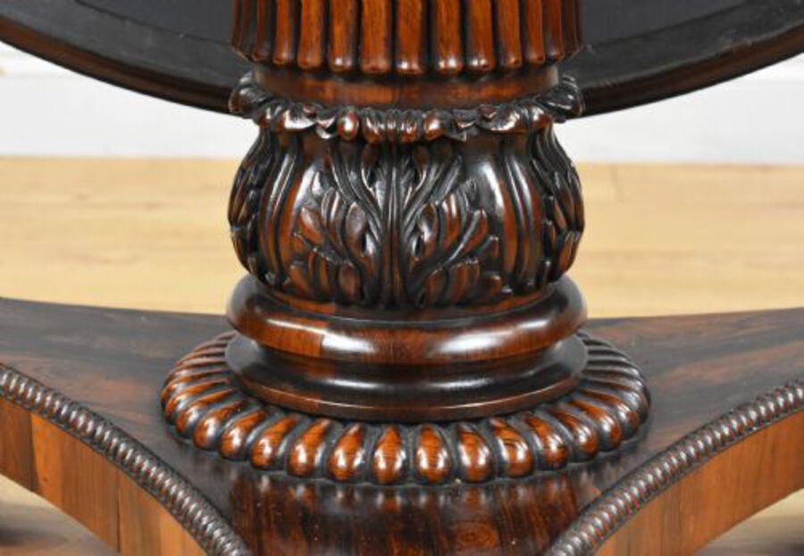 Antique Regency Rosewood Breakfast Table