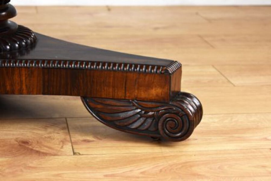 Antique Regency Rosewood Breakfast Table