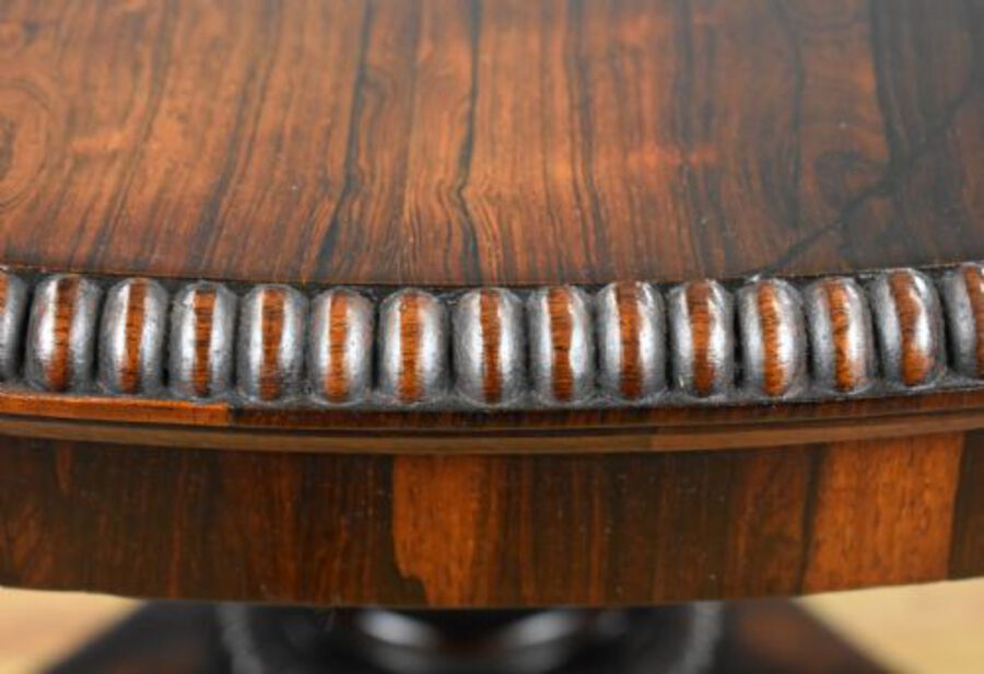 Antique Regency Rosewood Breakfast Table