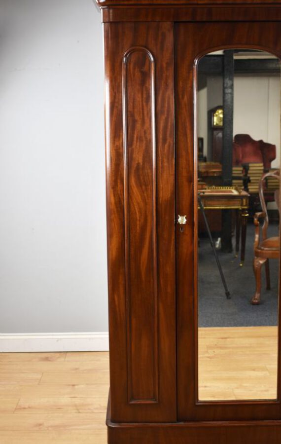 Antique Victorian Mahogany Wardrobe