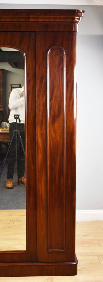 Antique Victorian Mahogany Wardrobe