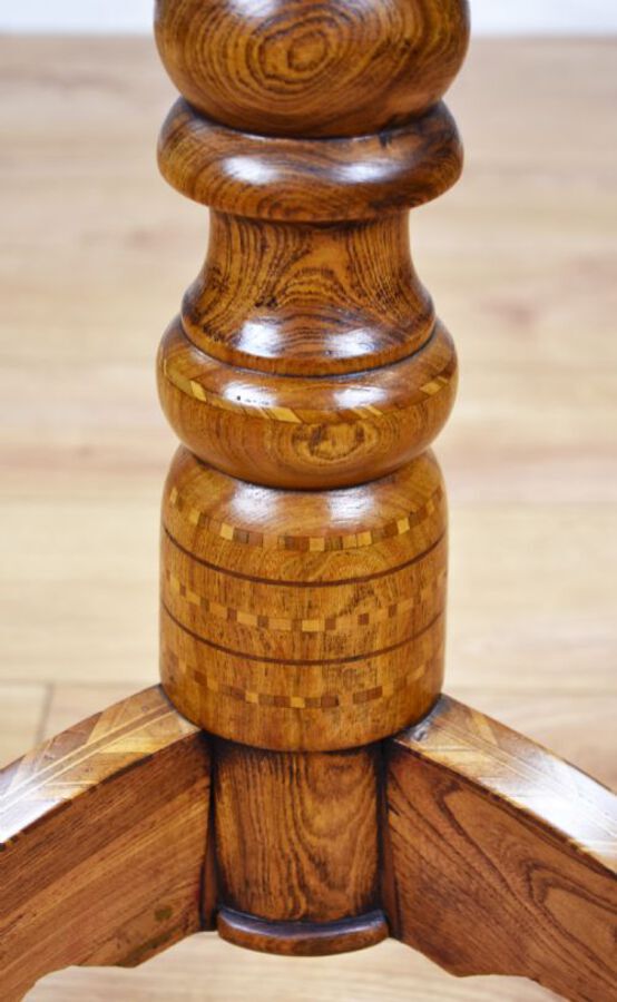 Antique 19th Century Walnut Chess Table