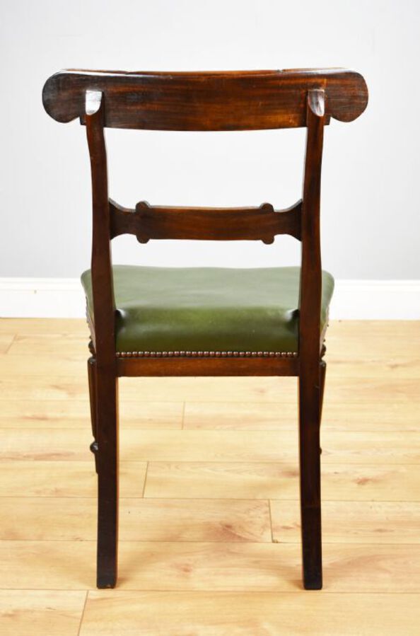 Antique Set of 4 William IV Mahogany Dining Chairs