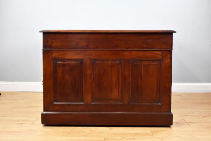 Antique Edwardian Mahogany Partners Desk
