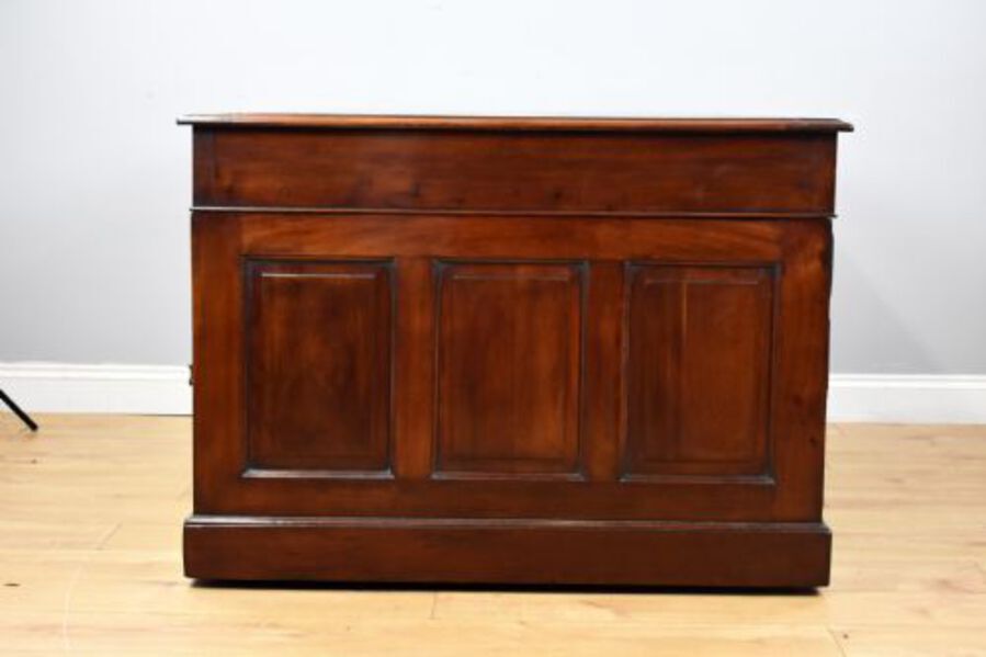 Antique Edwardian Mahogany Partners Desk