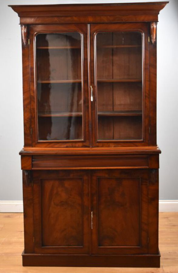 Victorian Mahogany Bookcase