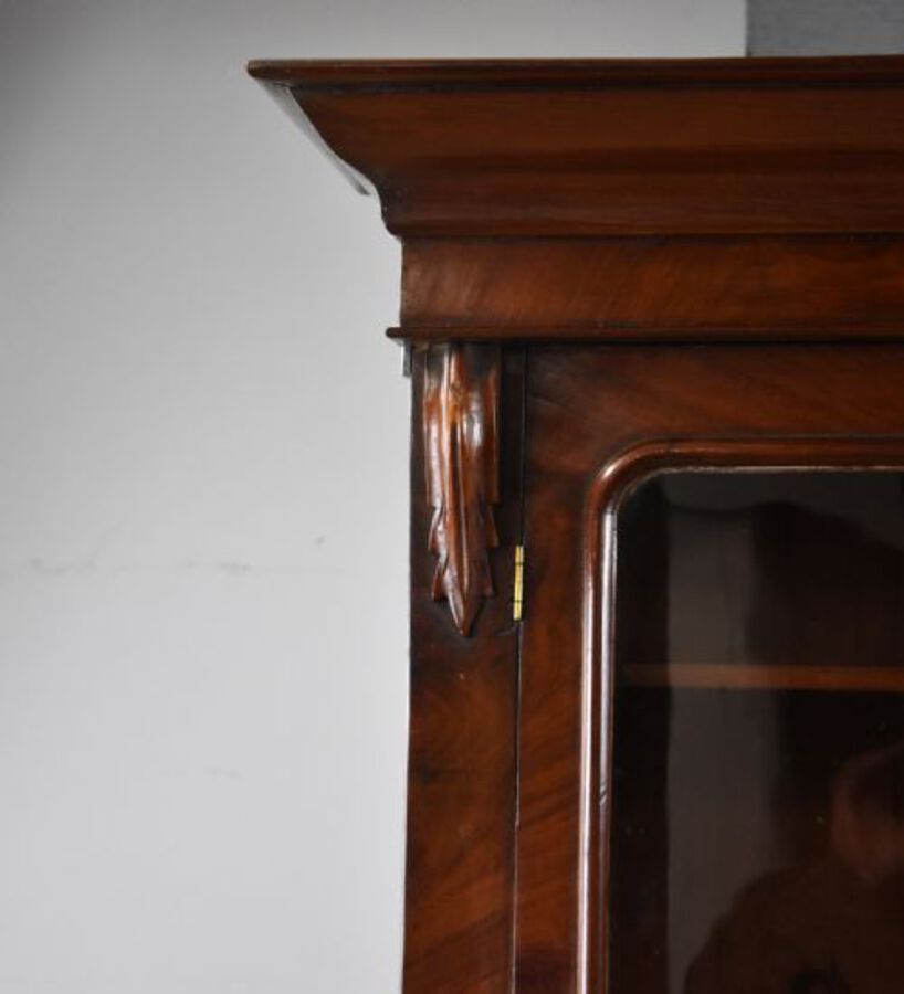 Antique Victorian Mahogany Bookcase