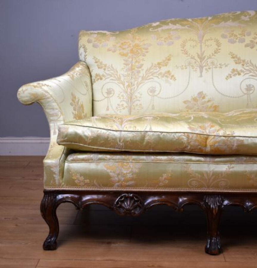 Antique Queen Anne Style Sofa