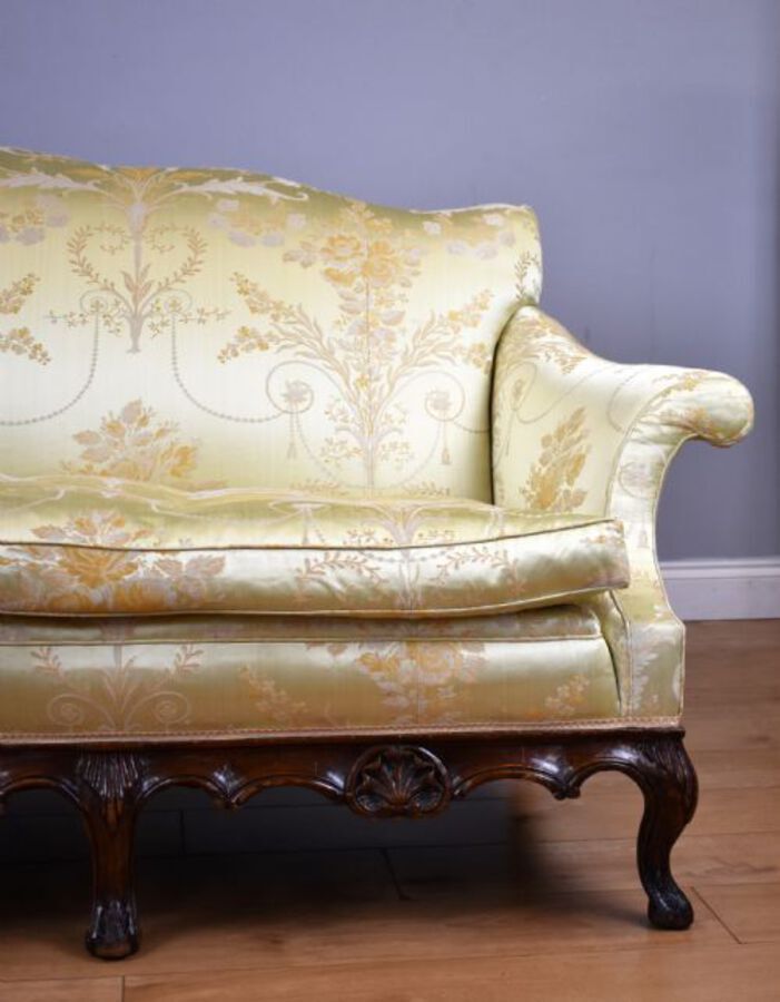 Antique Queen Anne Style Sofa