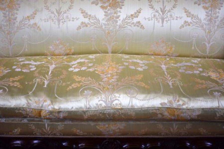 Antique Queen Anne Style Sofa
