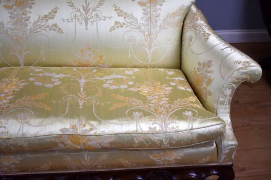 Antique Queen Anne Style Sofa