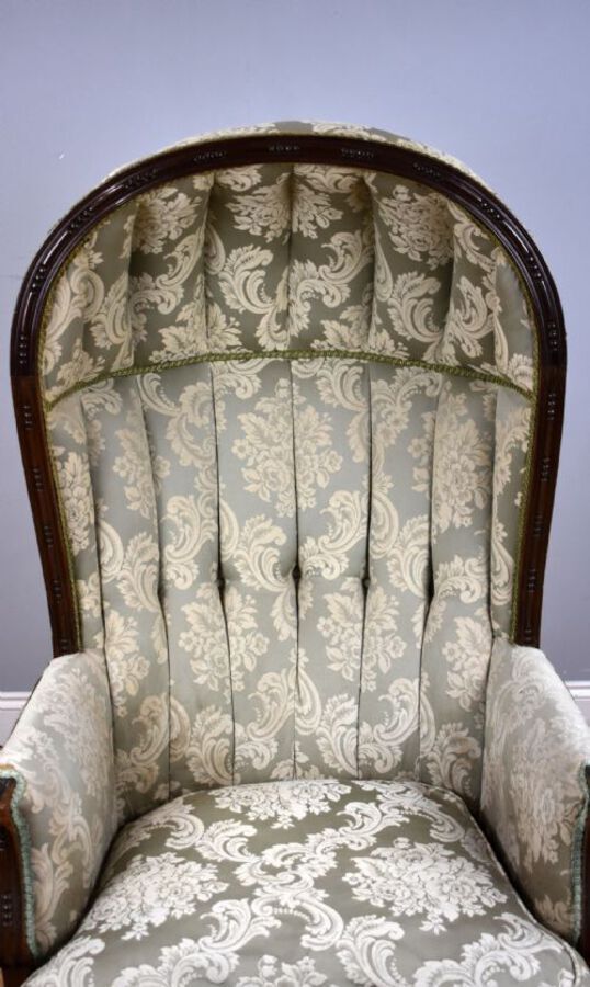 Antique 19th Century Mahogany Porters Chair