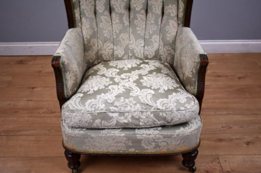 Antique 19th Century Mahogany Porters Chair