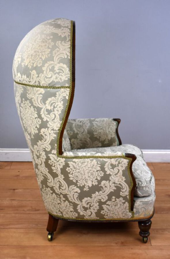 Antique 19th Century Mahogany Porters Chair