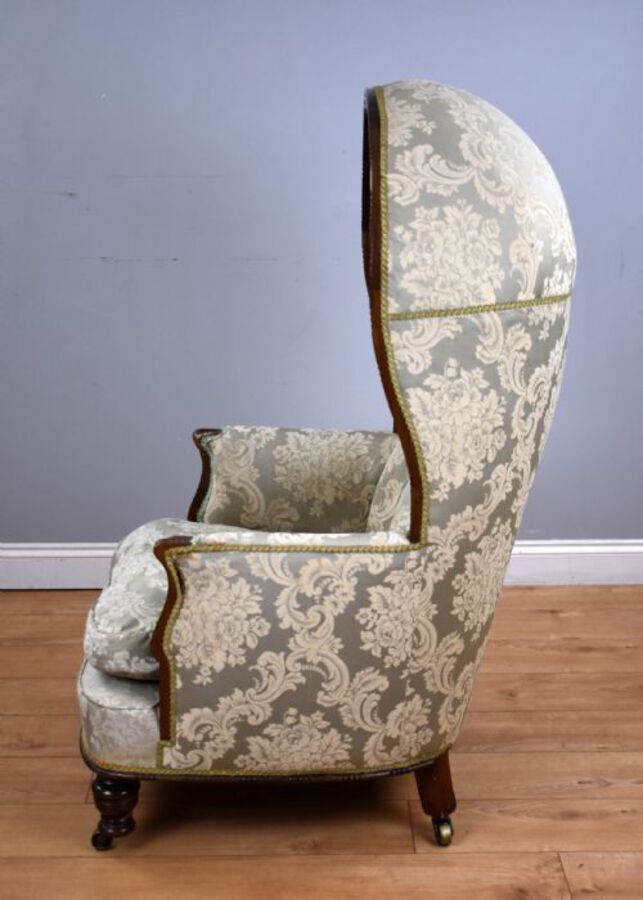 Antique 19th Century Mahogany Porters Chair