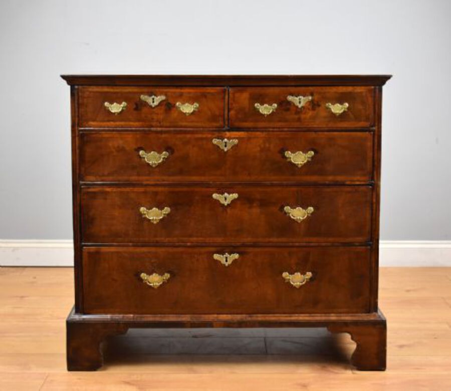 Antique George III Walnut Chest of Drawers