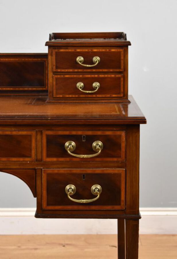Antique Edwardian Mahogany Writing Table