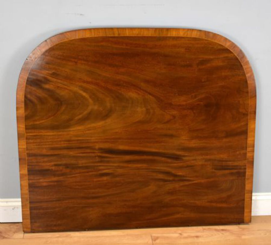 Antique Regency Mahogany Pedestal Dining Table