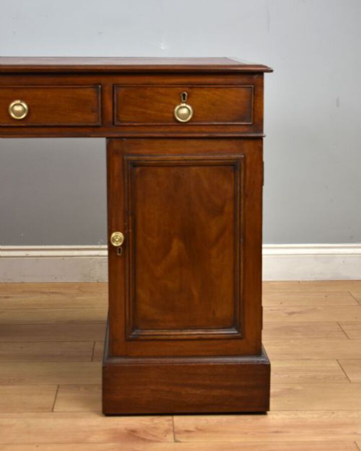 Antique Victorian Mahogany Partners Desk
