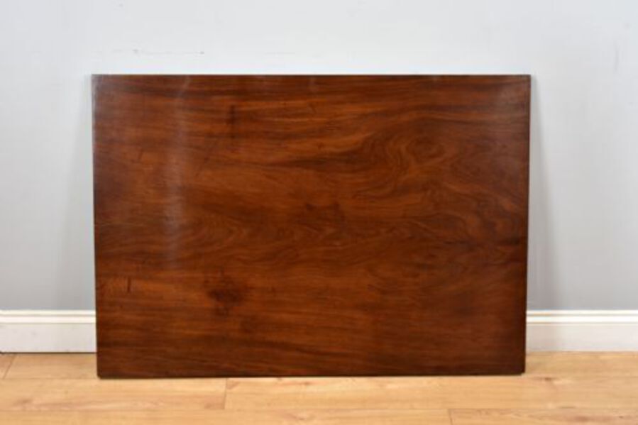 Antique Regency Mahogany Pedestal Dining Table
