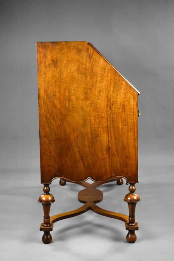 Antique William & Mary Style Walnut Bureau