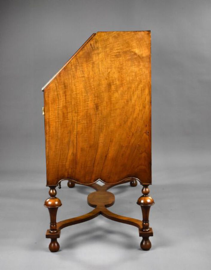 Antique William & Mary Style Walnut Bureau