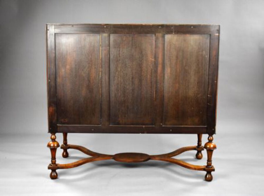 Antique William & Mary Style Walnut Bureau