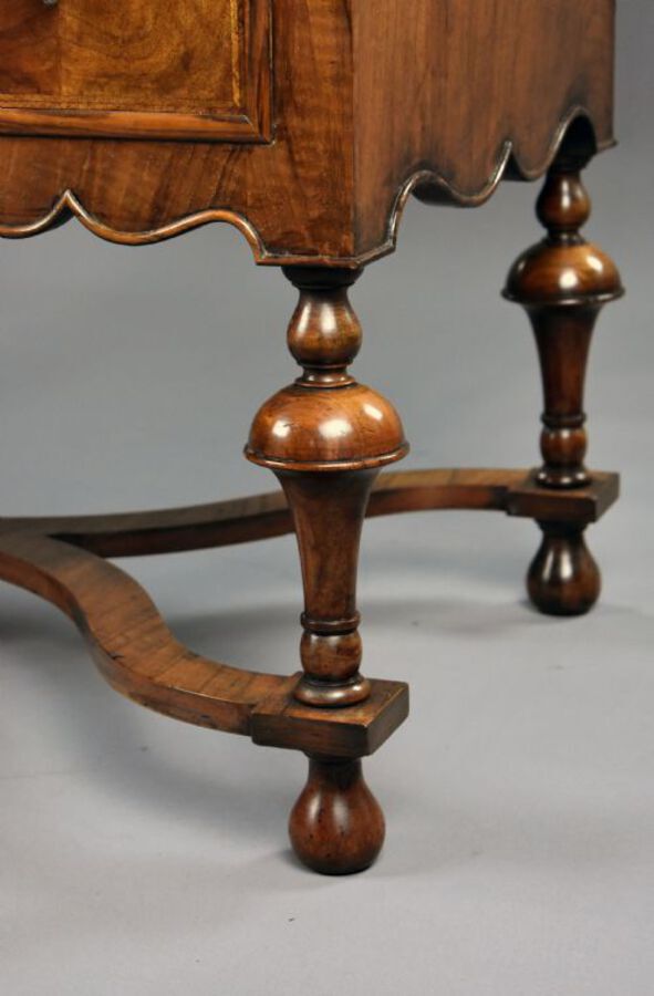 Antique William & Mary Style Walnut Bureau
