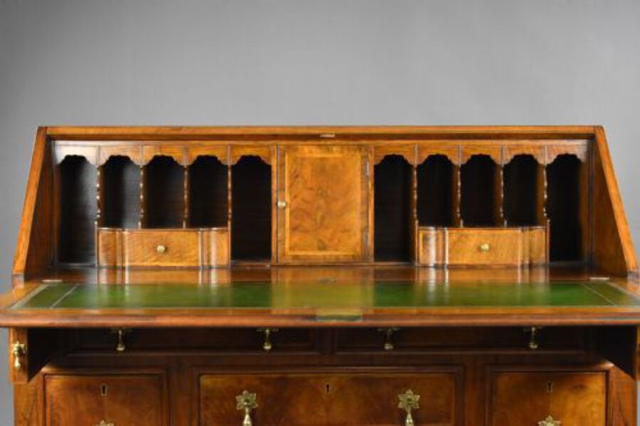 Antique William & Mary Style Walnut Bureau