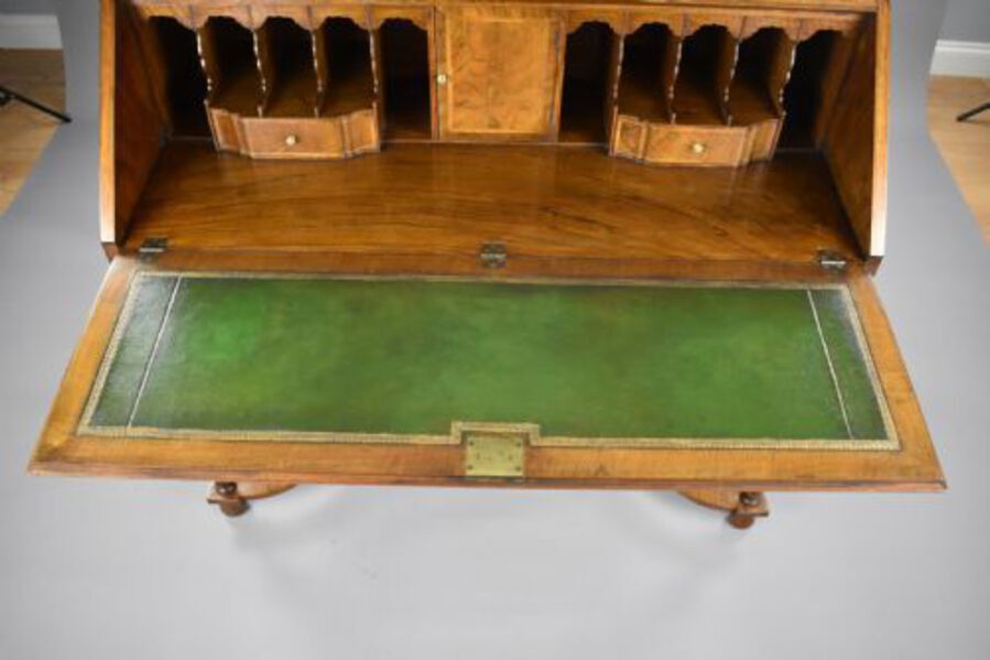 Antique William & Mary Style Walnut Bureau