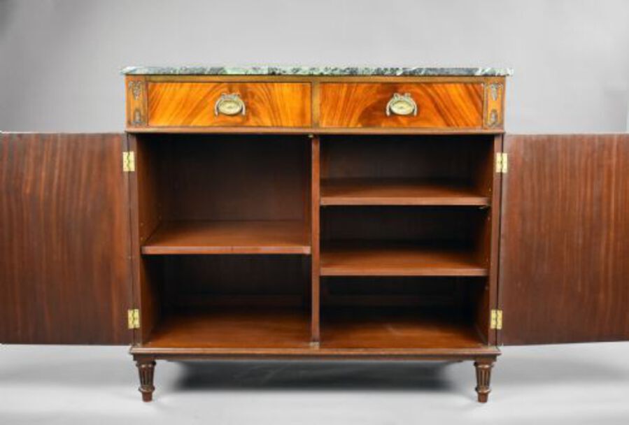 Antique Antique Mahogany Cutlery Cabinet