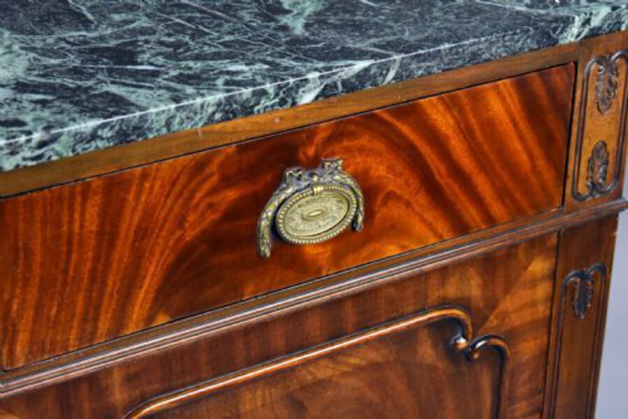 Antique Antique Mahogany Cutlery Cabinet