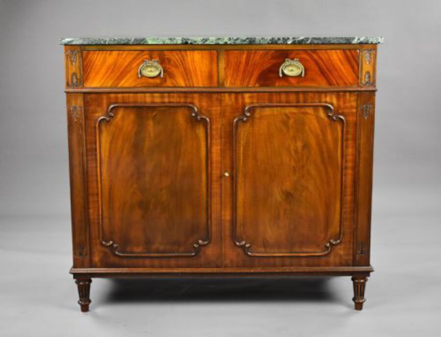 Antique Antique Mahogany Cutlery Cabinet
