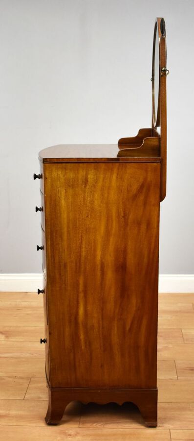 Antique Edwardian Mahogany Dressing Chest