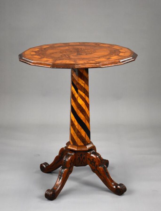 Victorian Specimen Wood Occasional Table