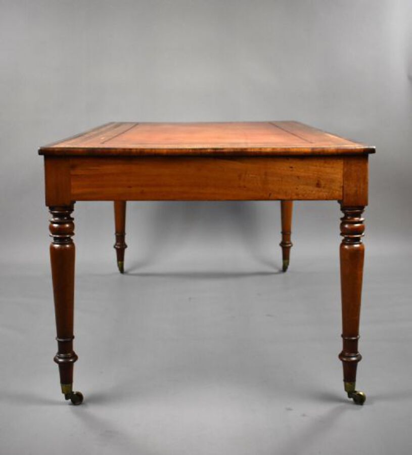 Antique Victorian Mahogany Writing Table