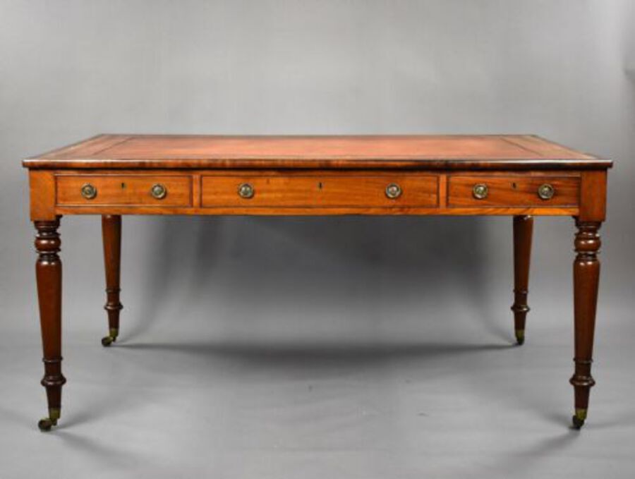 Antique Victorian Mahogany Writing Table