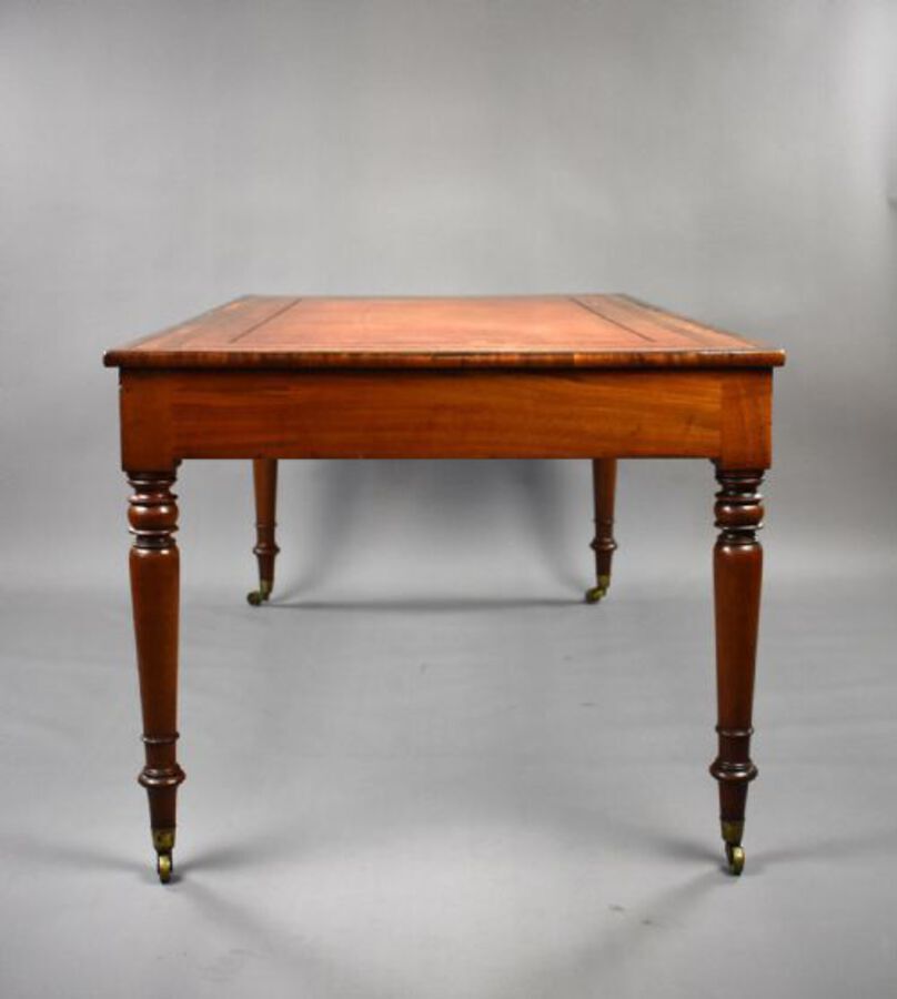 Antique Victorian Mahogany Writing Table