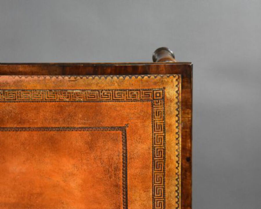 Antique Victorian Mahogany Writing Table
