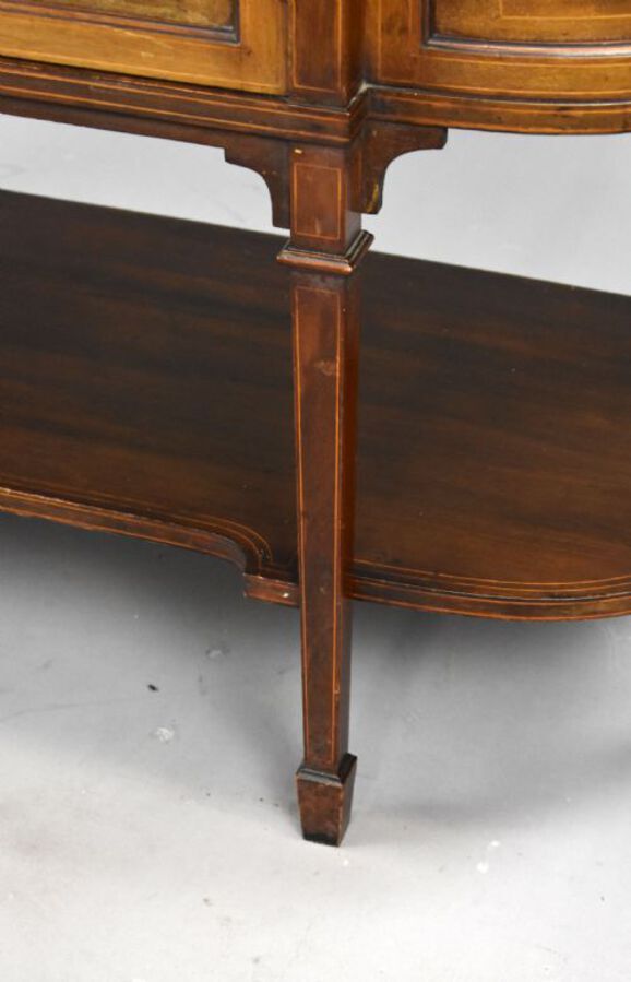 Antique Edwardian Mahogany Display Cabinet