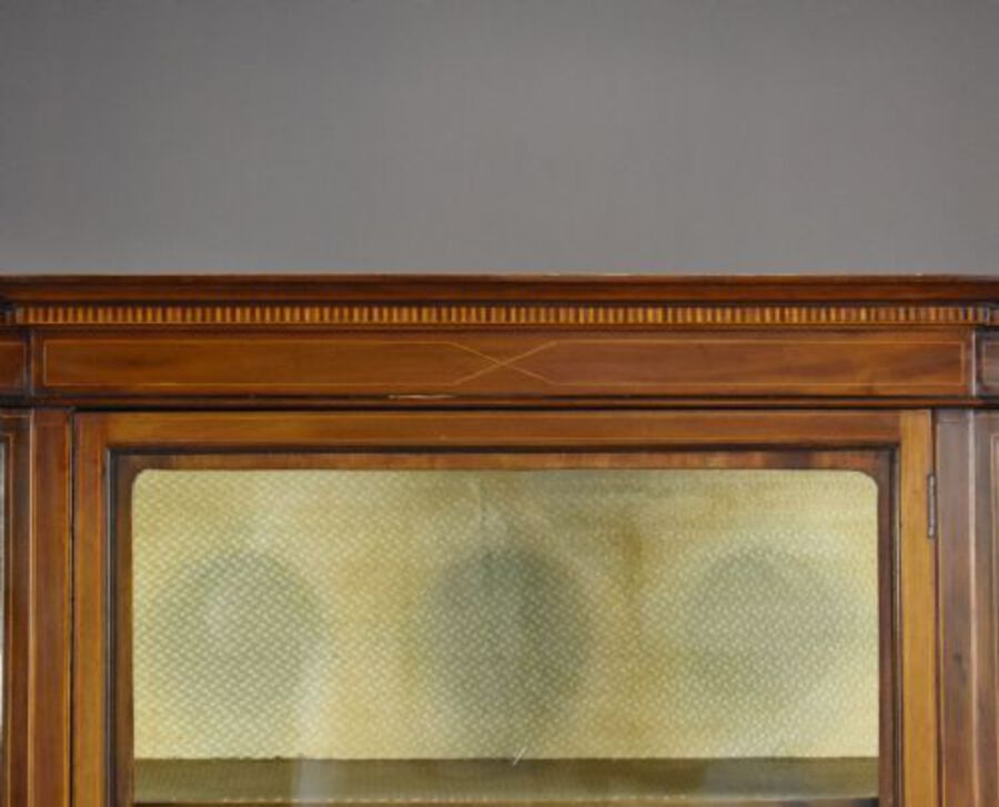 Antique Edwardian Mahogany Display Cabinet