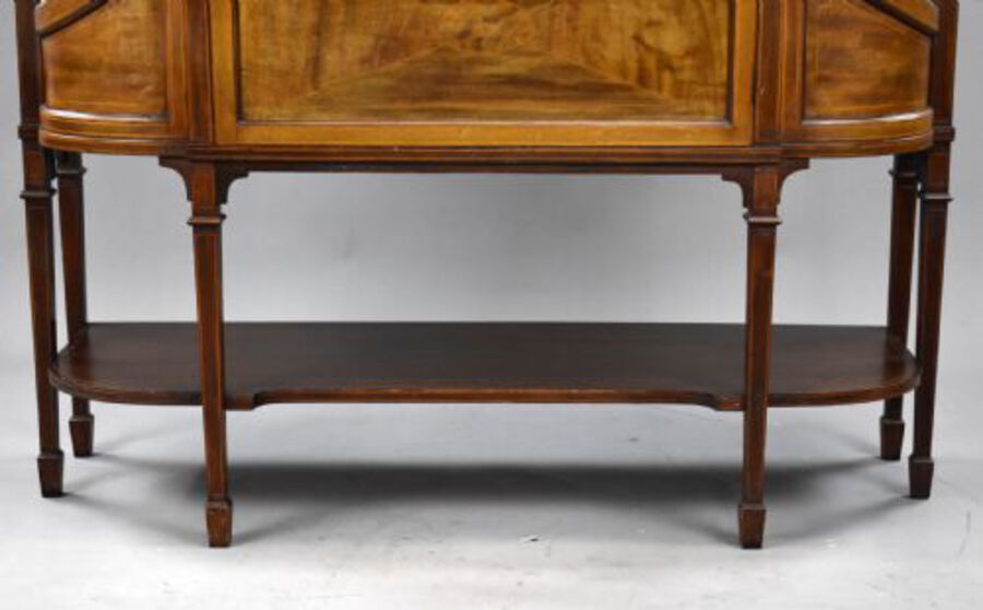 Antique Edwardian Mahogany Display Cabinet