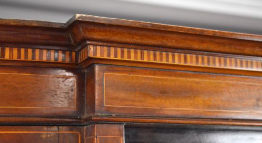 Antique Edwardian Mahogany Display Cabinet