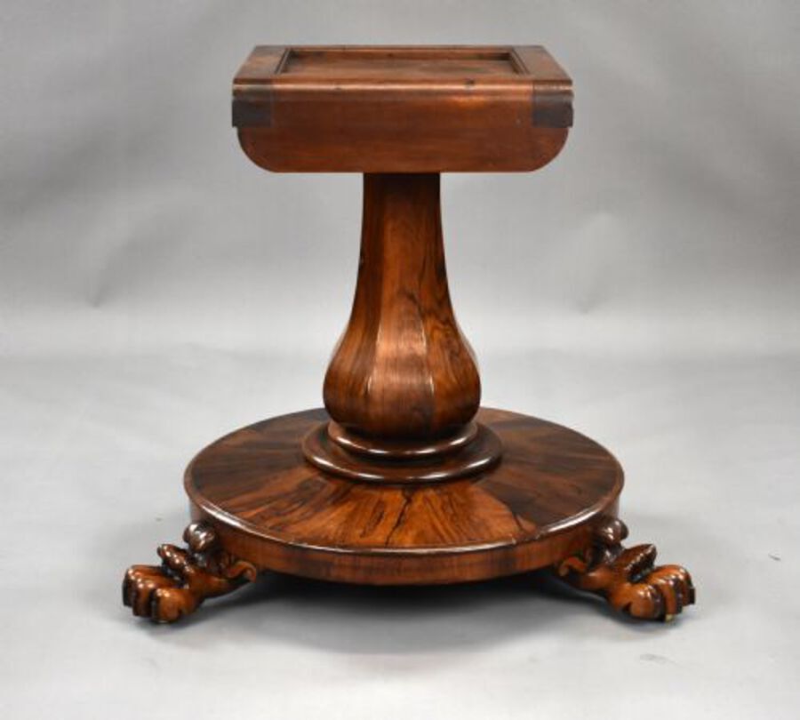 Antique William IV Rosewood Circular Breakfast Table