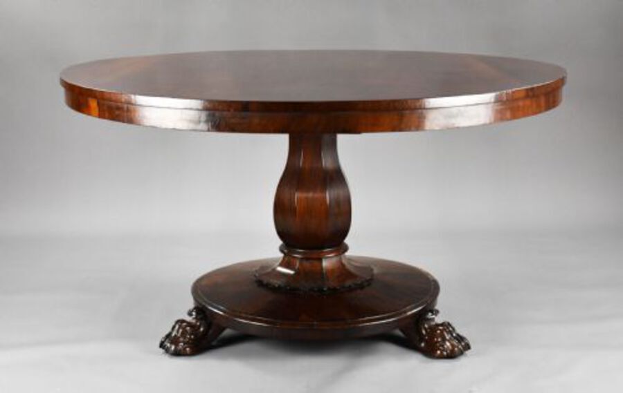 Antique Large William IV Rosewood Breakfast Table