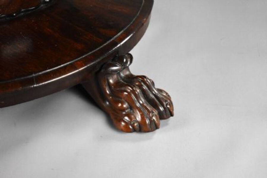 Antique Large William IV Rosewood Breakfast Table